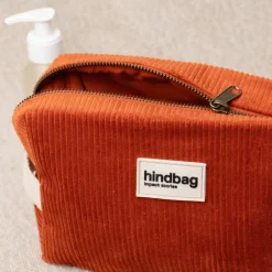 Trousse de toilette Leon Velours Brique