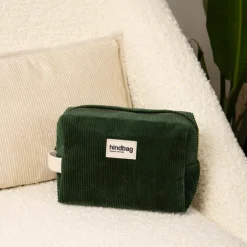 Trousse de toilette Leon Velours Sapin