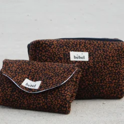 Trousse de toilette Léopard noir