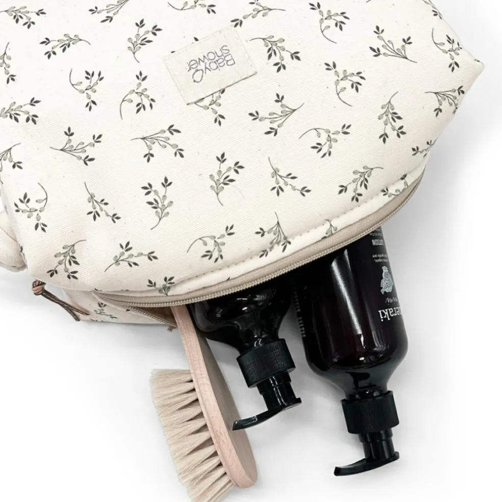 Trousse de toilette Sophie Olive Bloom Canvas