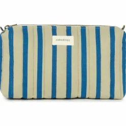 Trousse de toilette Stories Édition limitée Green blue stripes