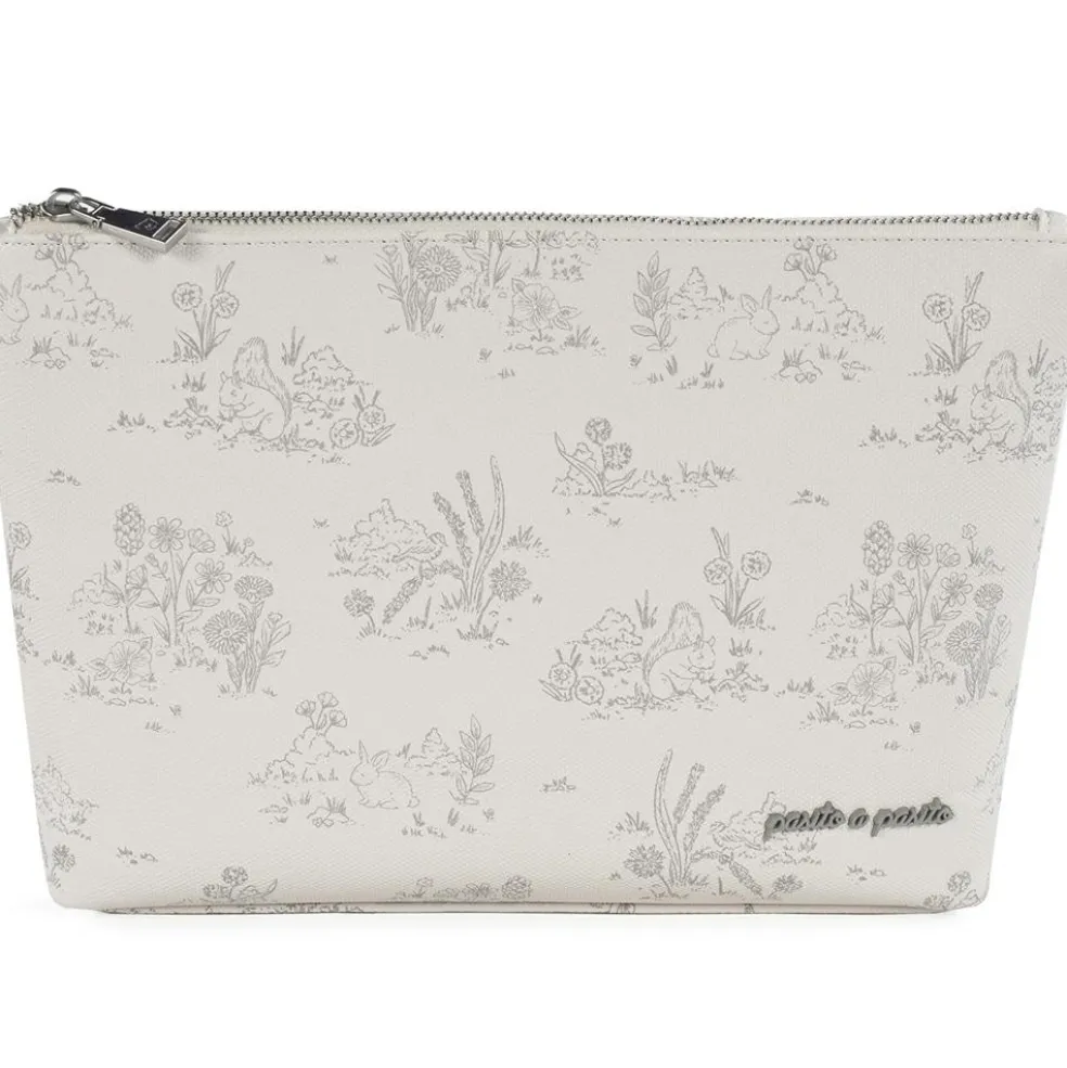 Trousse de toilette Toile de Jouy Cream
