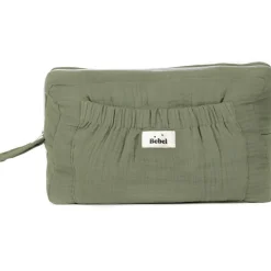 Trousse de toilette vert amande