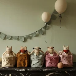 Trousse de toilette Vic Cœur cumin