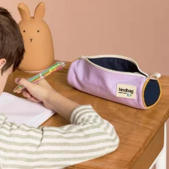 Trousse ronde Mia Lilas