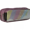 Trousse scolaire double Arc-en-ciel étoilé