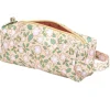 Trousse scolaire Fleurs rose