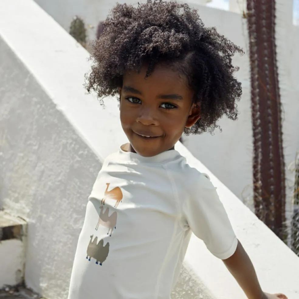 T-shirt anti-UV Camel nature (19-24 mois)