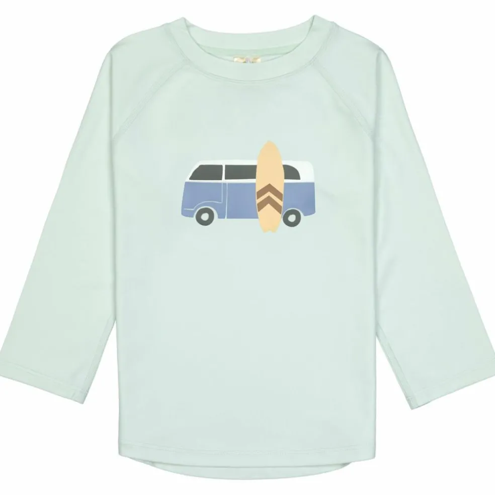 T-shirt anti-UV Camper vert écume (13-18 mois)