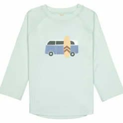 T-shirt anti-UV Camper vert écume (07-12 mois)