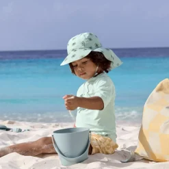 T-shirt anti-UV Crocodile vert écume (13-18 mois)