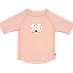 T-shirt anti-UV Leopard pink (13-18 mois)