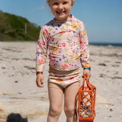 T-shirt anti-UV manches longues Ocean Blossom (1-2 ans)