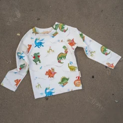 T-shirt anti-UV manches longues Dino beach (3-4 ans)