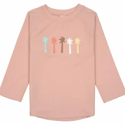 T-shirt anti-UV Palmiers pêche (19-24 mois)