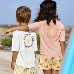 T-shirt anti-UV Sunshine écru (19-24 mois)