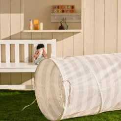 Tunnel de jeu Star Gris rayé