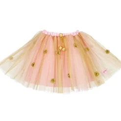 Tutu princesse doré Rosaline (4-6 ans)