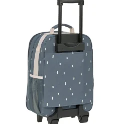 Valise à roulettes Happy Prints bleu nuit