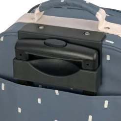 Valise à roulettes Happy Prints bleu nuit