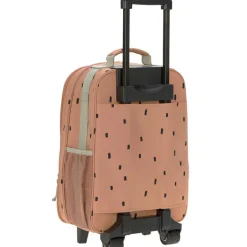 Valise à roulettes Happy Prints caramel