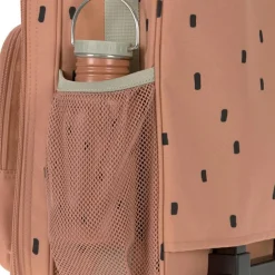 Valise à roulettes Happy Prints caramel