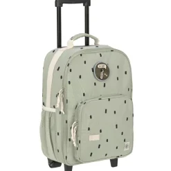 Valise à roulettes Happy Prints olive clair