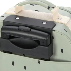 Valise à roulettes Happy Prints olive clair