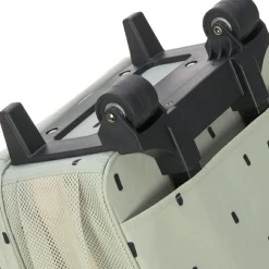 Valise à roulettes Happy Prints olive clair