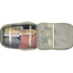 Valise à roulettes Happy Prints olive clair