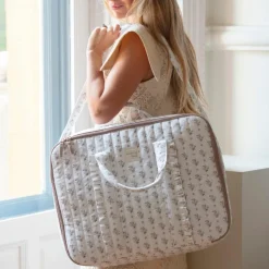 Valise de maternité Botton Fleurs