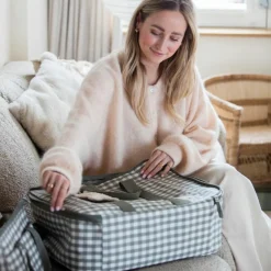 Valise de maternité Caetana Stone