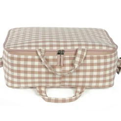 Valise de maternité Remy rose