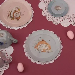 Valise dînette service à thé Les Rosalies