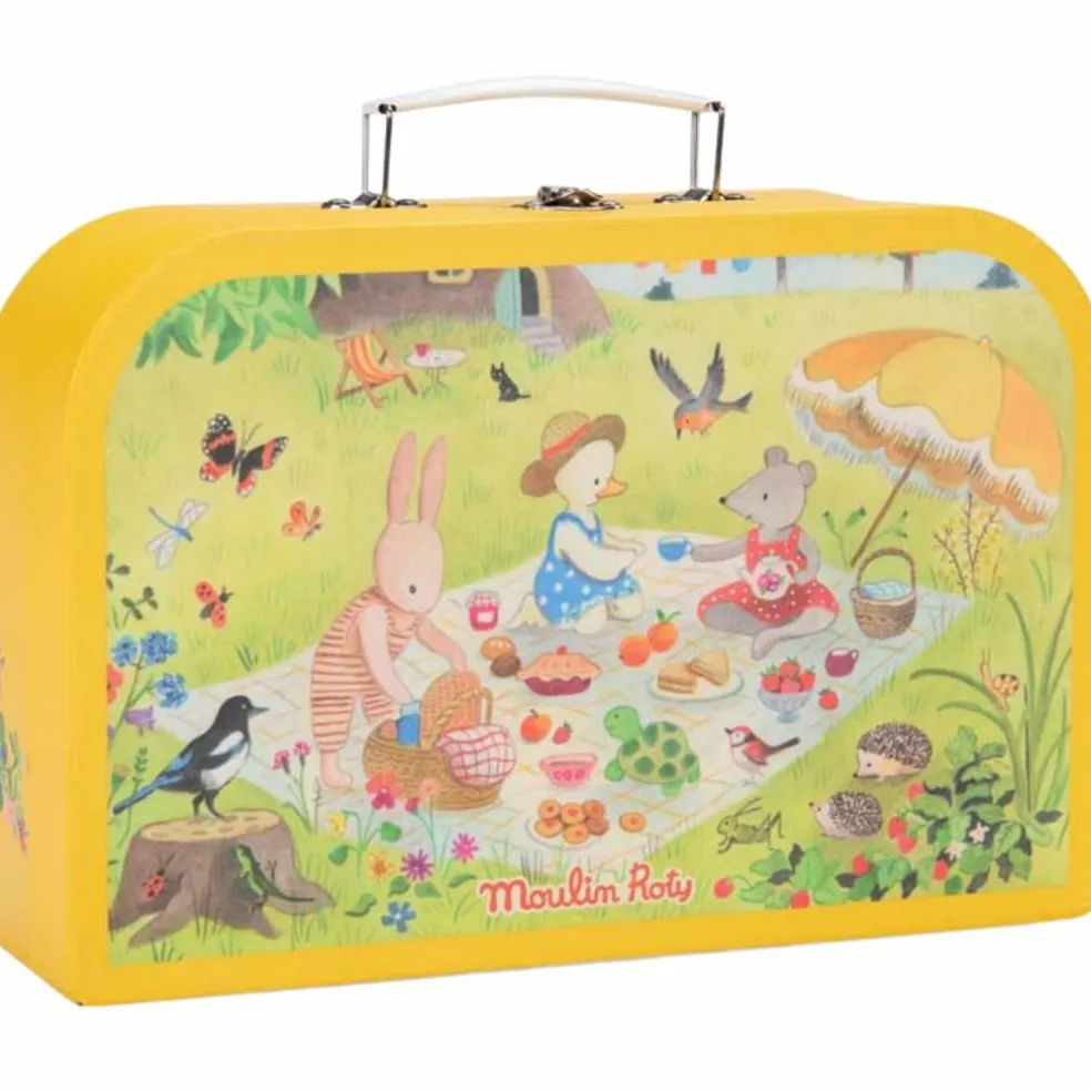 Valise dînette thé métal La Grande Famille