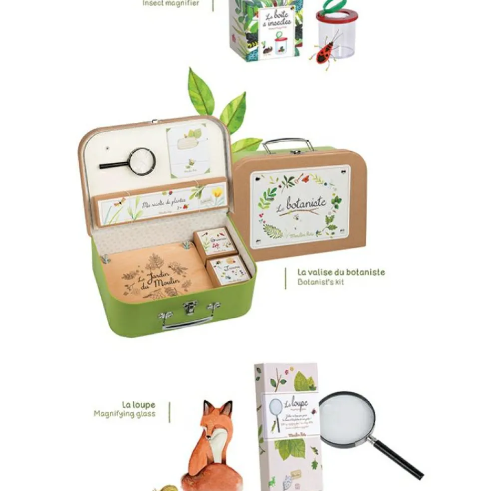 Valisette botaniste Le Jardin du Moulin