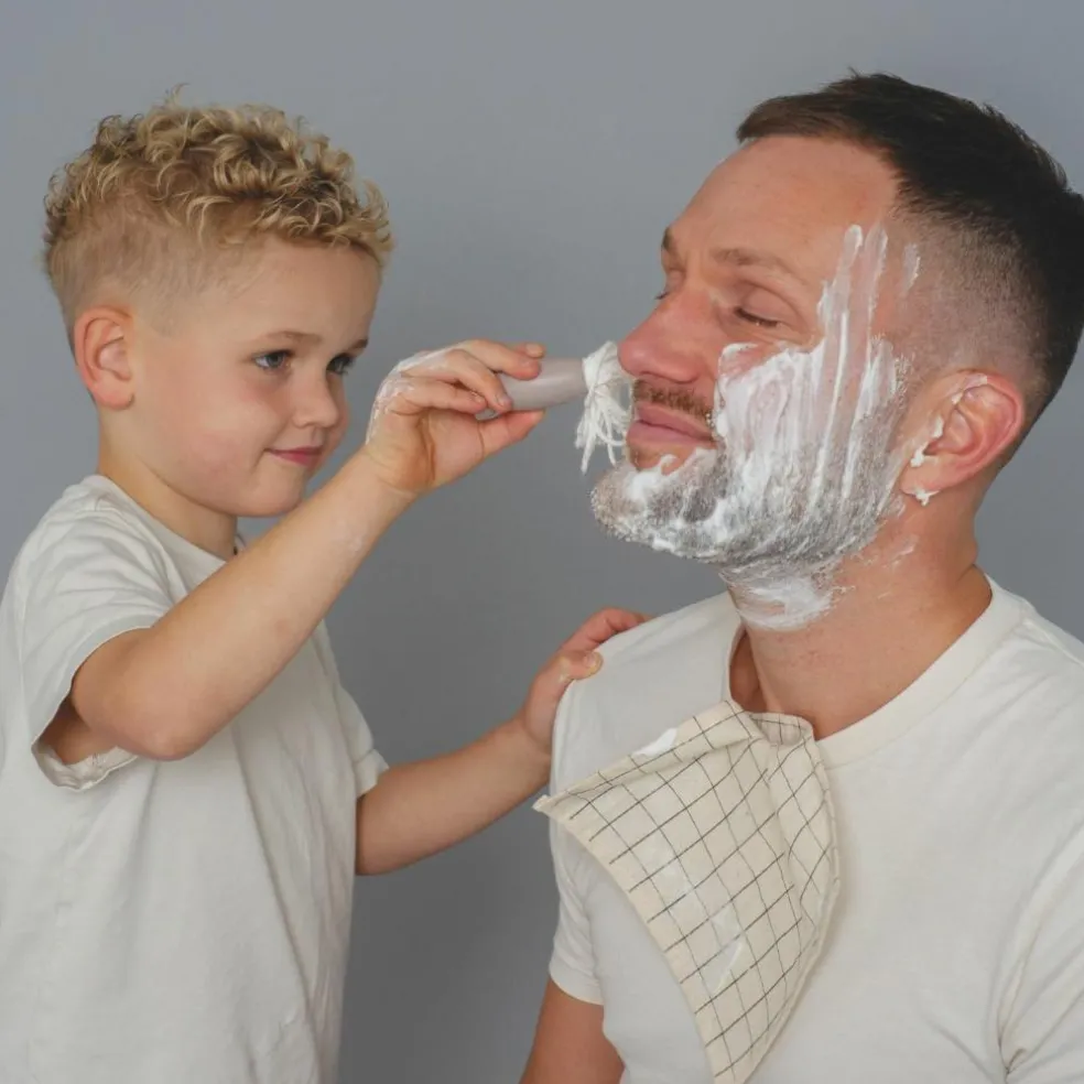 Valisette de barbier en bois