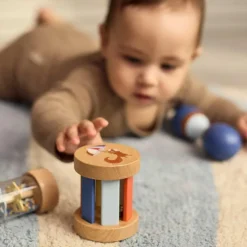 Valisette de jeu Mes premiers jouets sensoriels en bois