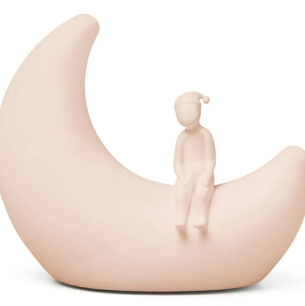 Veilleuse Clair de lune blanc antique