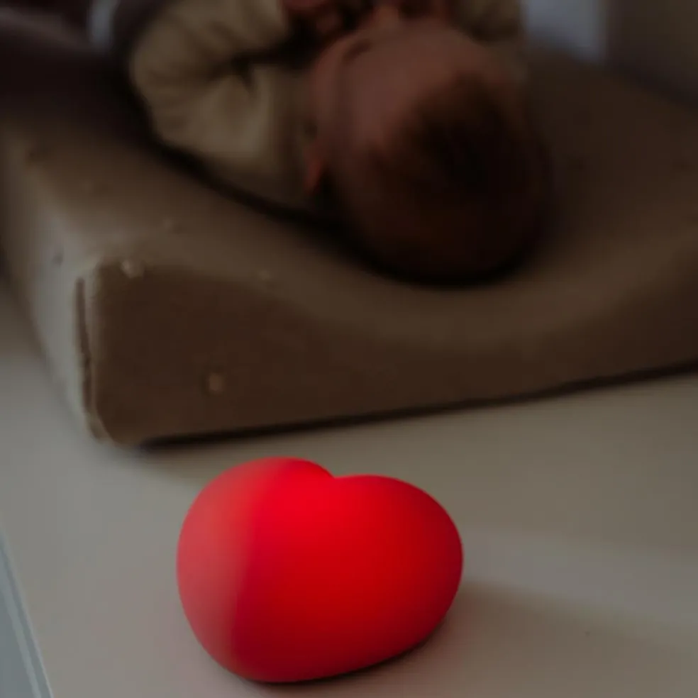 Veilleuse d’allaitement Ruby vieux rose