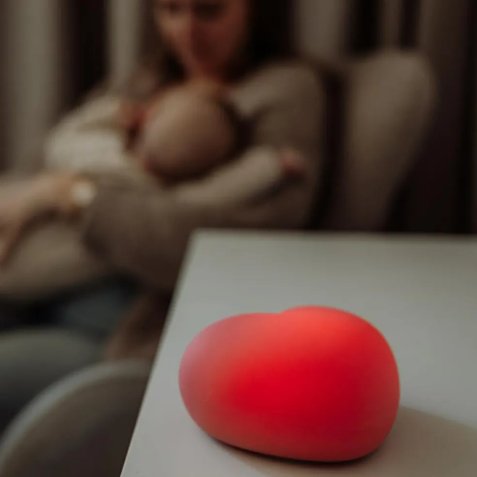 Veilleuse d’allaitement Ruby vieux rose