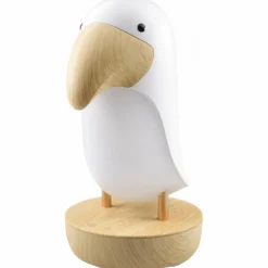Veilleuse et enceinte Bluetooth Toucan Blanc