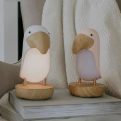 Veilleuse et enceinte Bluetooth Toucan Blanc