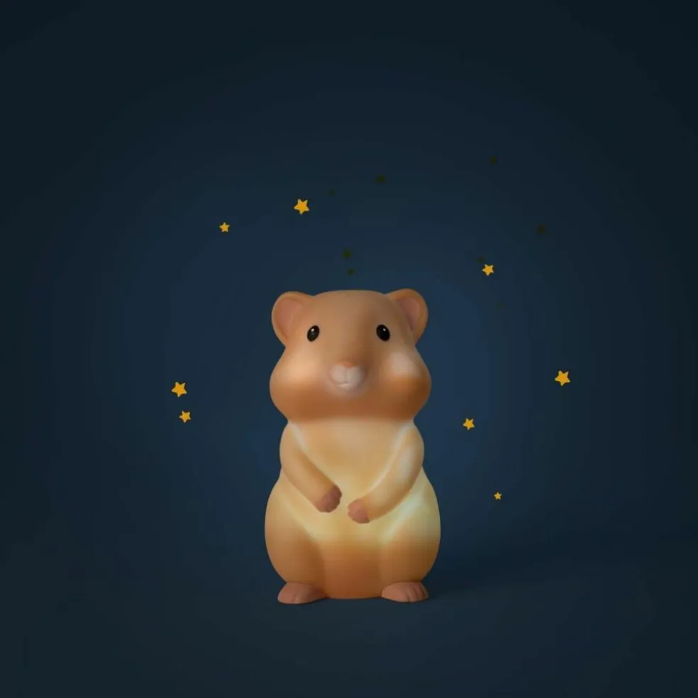 Veilleuse hamster Puce et Pilou (USB)