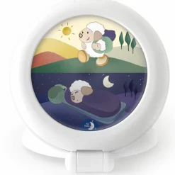 Veilleuse indicateur de réveil Kid'Sleep Globetrotter blanc