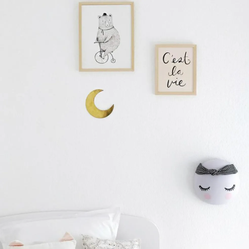 Veilleuse lune Miss Moon (25 cm)