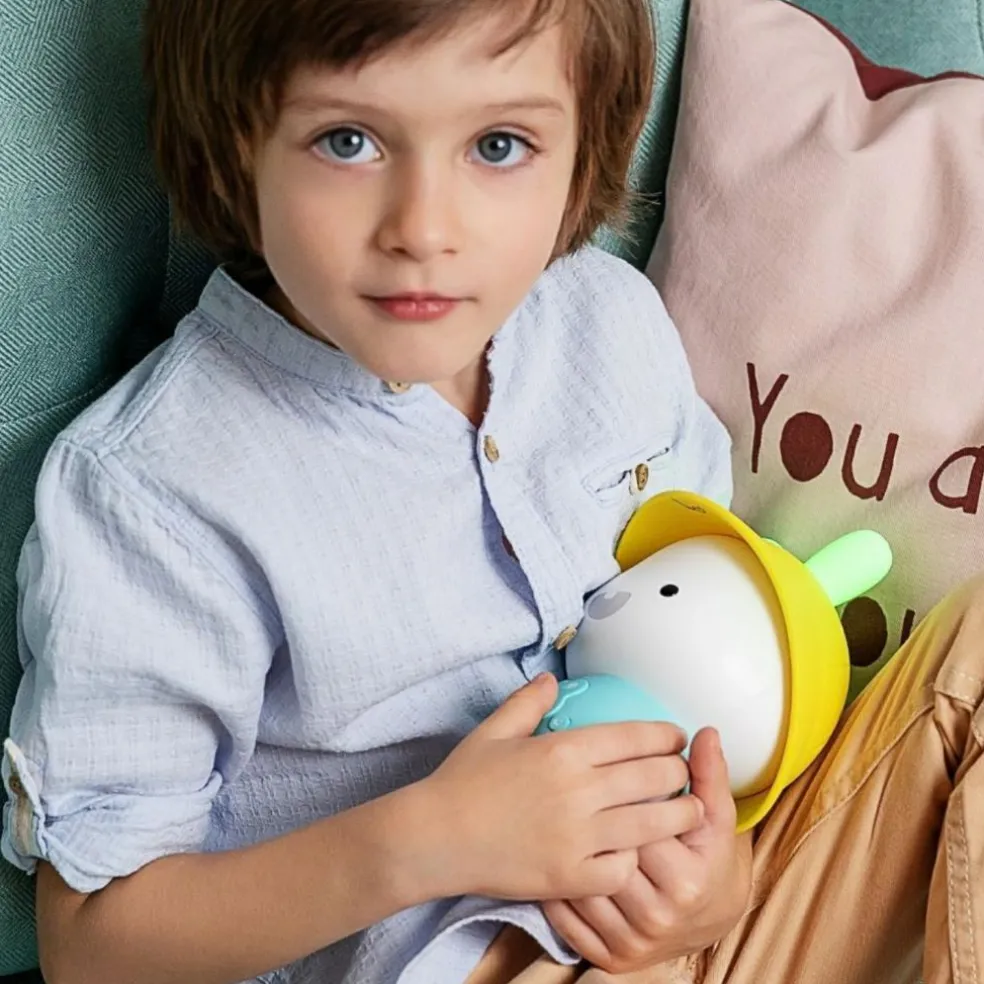 Veilleuse musicale Baby Bunny bleu