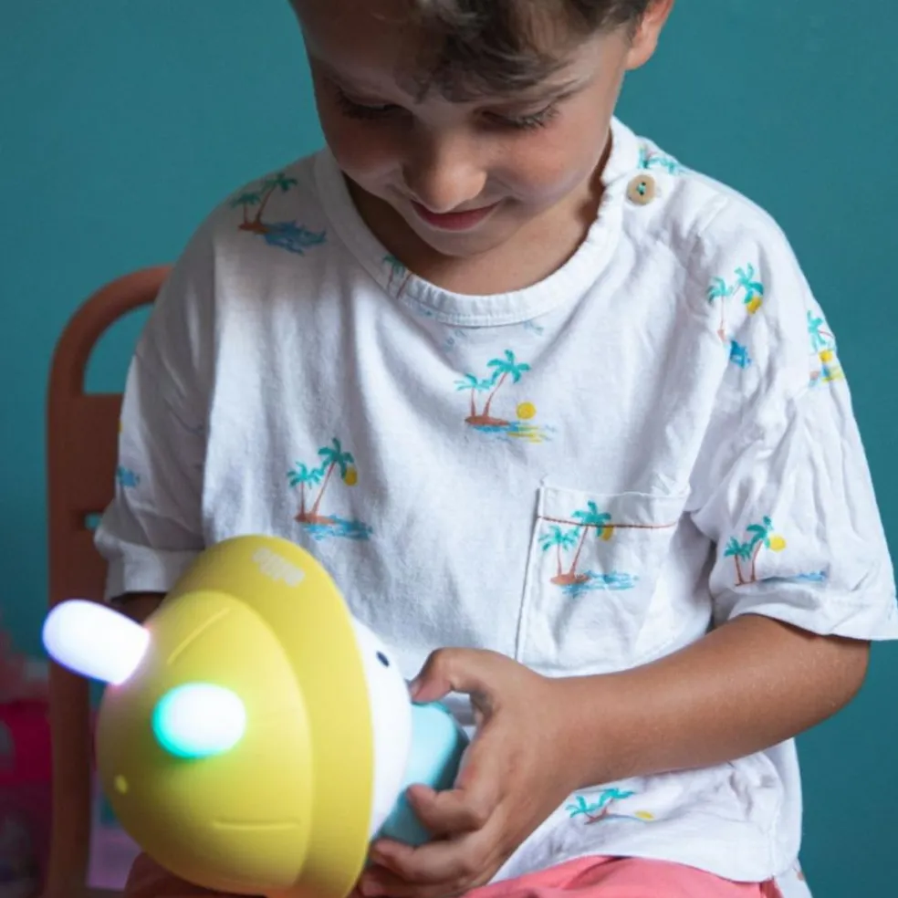 Veilleuse musicale Baby Bunny bleu