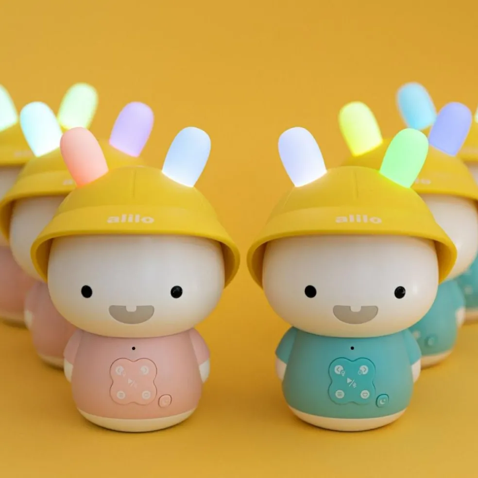 Veilleuse musicale Baby Bunny bleu