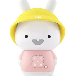 Veilleuse musicale Baby Bunny rose